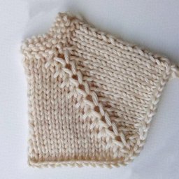 Регланные линии спицами