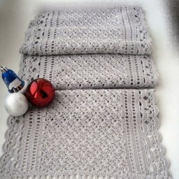 Шарф "Серебро"