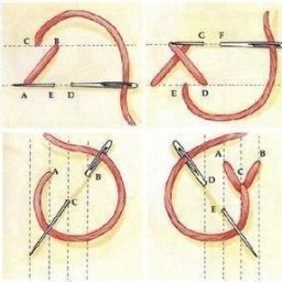 Стежки для вышивки