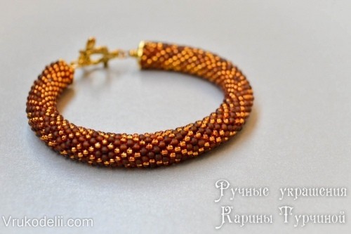 Жгутики из бисера