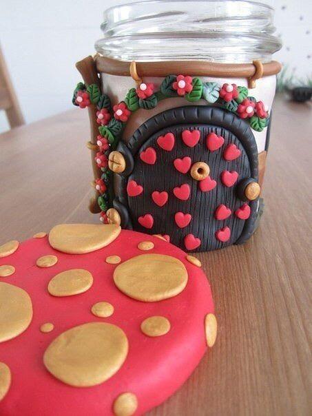 Декорируем баночки