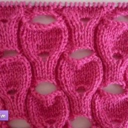 ​Дырчатый узор