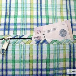 Карман в рамку на молнии