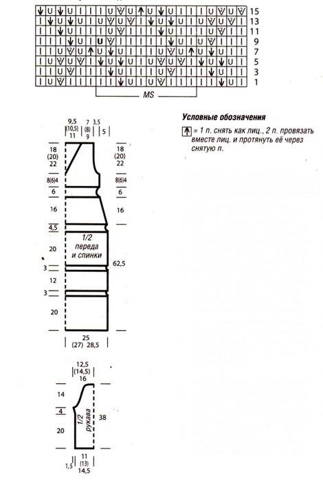 Красивый узор для платья