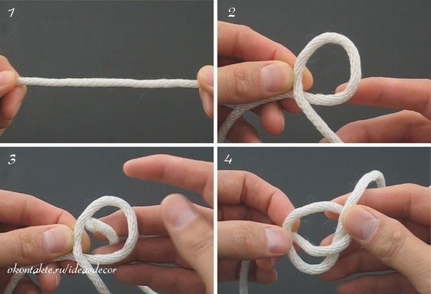 Узел в виде сердца