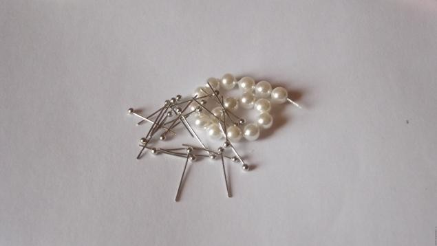 Кулон из ракушки "Хвост павлина"