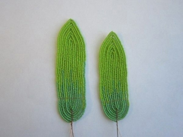 Гемантус из бисера и стекляруса