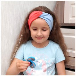 Трикотажная повязка на голову своими руками