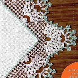 Кружевная обвязка края