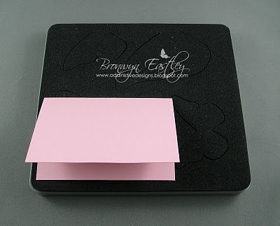 Объёмная открытка - бабочка