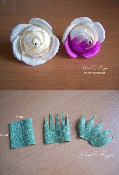 ​Сладкий букет из двухцветных роз