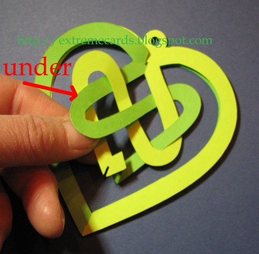 Валентинка "Кельтский узел"