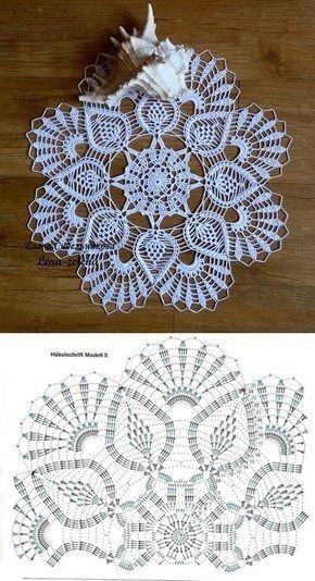 Вяжем самые красивые салфетки