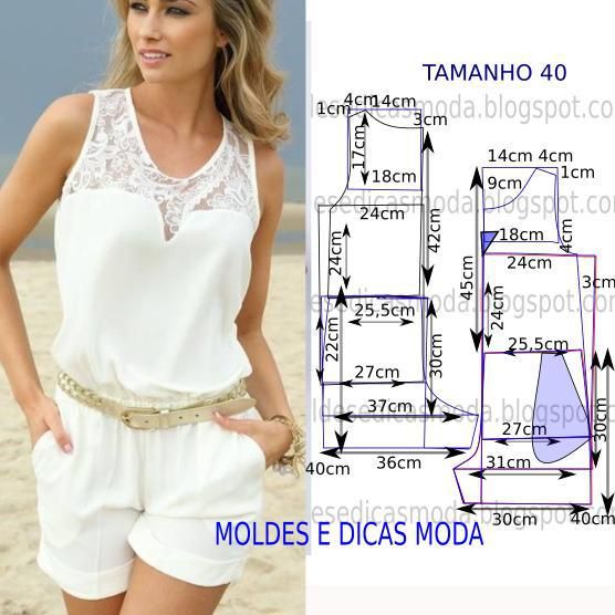 Женские комбинезоны с шортами: как моделировать