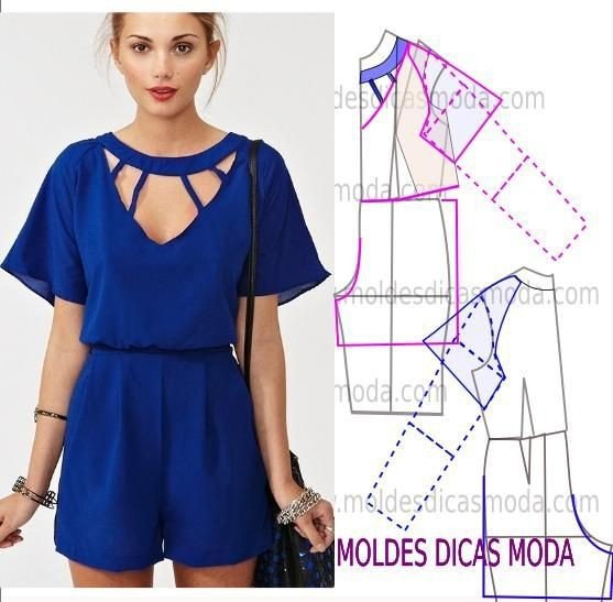 Женские комбинезоны с шортами: как моделировать