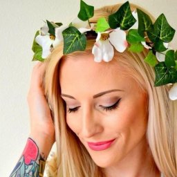 ​Цветочный венок для фотосессии