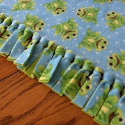 Двойное одеяло без шитья