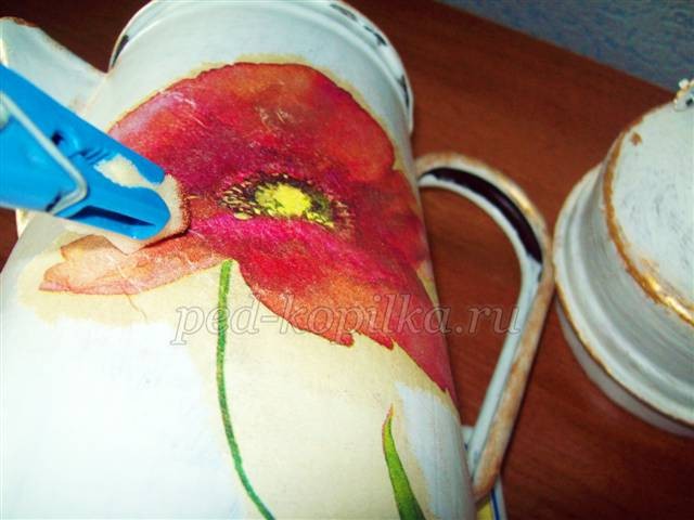 Техника декупаж "Воспоминание о лете"