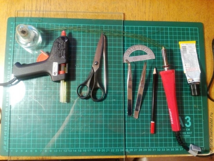 Клевер луговой для бутоньерки