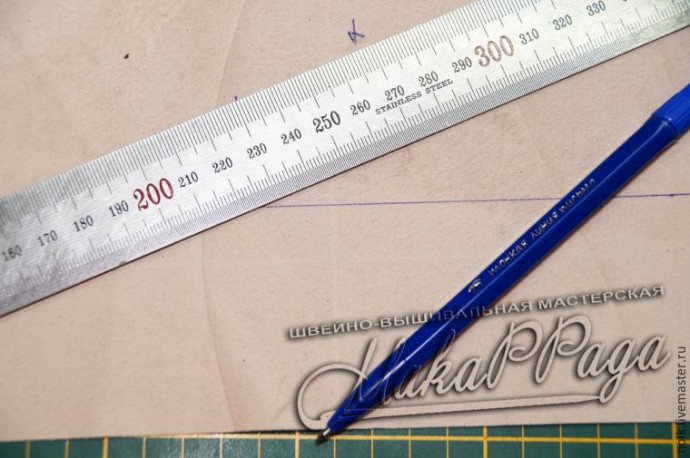 Шьем кожаный кошелек с вышивкой "Городец"