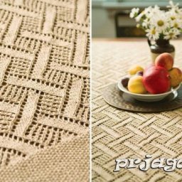 Очень красивый узор спицами