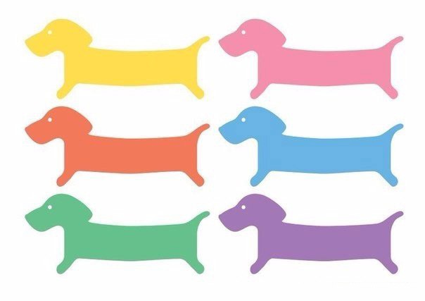 Шаблоны такс для хранения ленточек