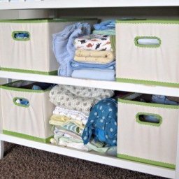 Ящики для белья из картонных коробок