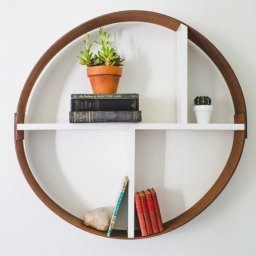 Как сделать круглую полочку