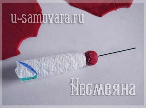 Каллы из мастики