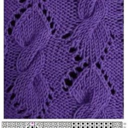 ​Красивые узоры на спицах