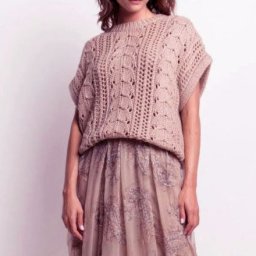 ​Красивый узор по мотивам жилета от Брунелло Кучинелли