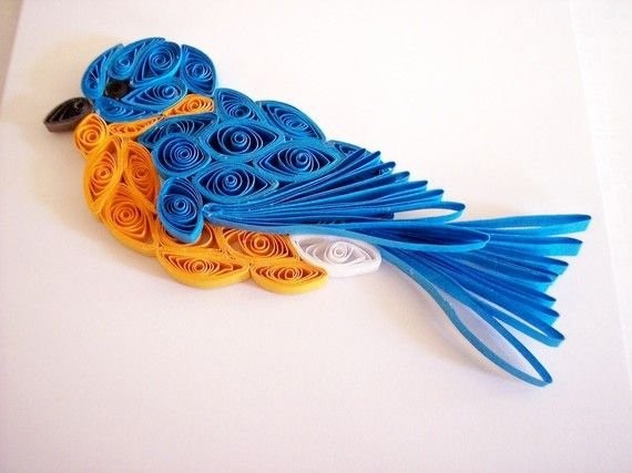 Оригинальные работы в технике квиллинга