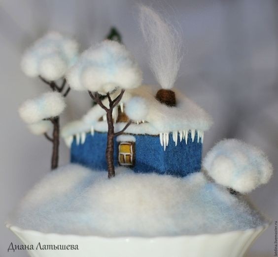 Войлочные миниатюры Войлочные миниатюры