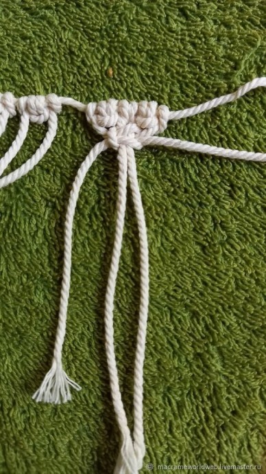 Подсвечник в технике макраме Подсвечник в технике макраме