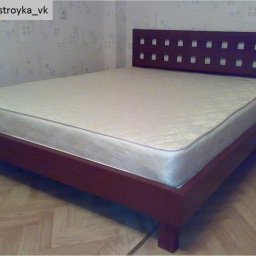 Примечательная двуспальная кровать своими руками