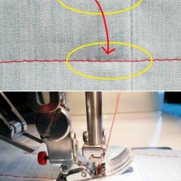Как прошивать толстые швы