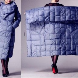 Квадратные пальто: идеи для вдохновения