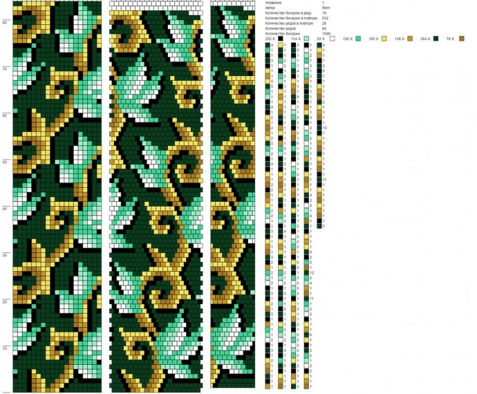 Очаровательные жгуты со схемами