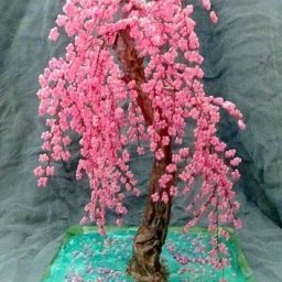 Сакура из бисера