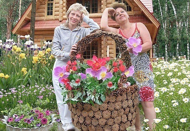 Шедевры для сада из простых вещей