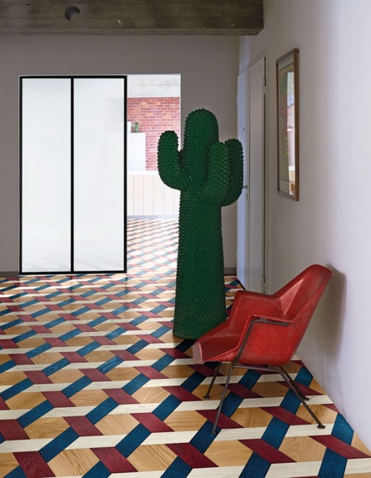 3D паркет: идеи впечатляющих интерьеров