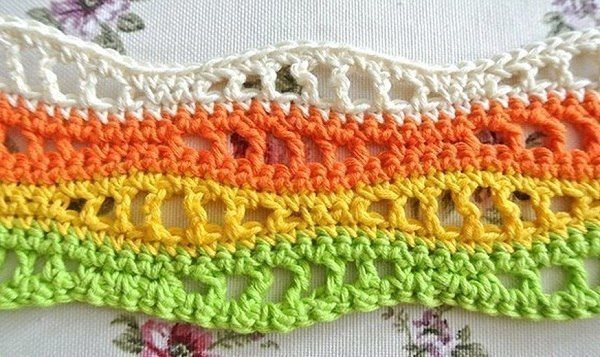 Интересный узор крючком
