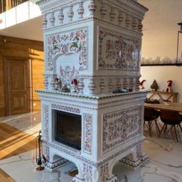 Красивые изразцы для печей и каминов