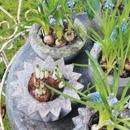 Вазы для цветов из бетона