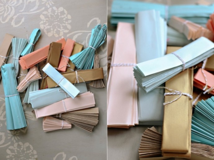 Праздничный декор стен в детской из бумаги и картона