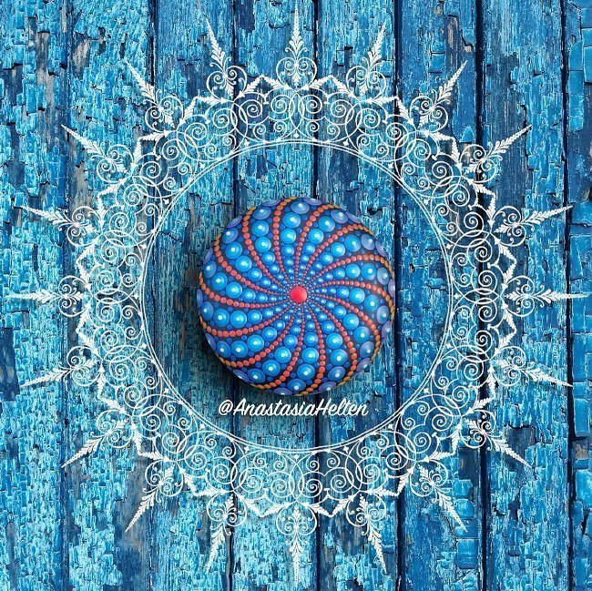 Медитативная красота в точечной росписи Anastasia Helten Медитативная красота в точечной росписи Anastasia Helten