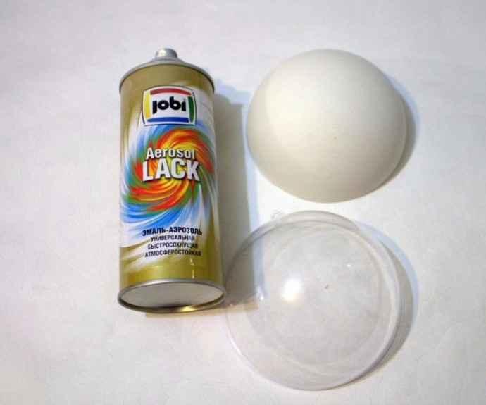 Новогодний шарик "Снегирь и рябина"