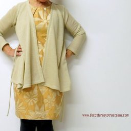 ​Пошив летящего кардигана