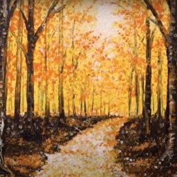 ​Рисуем золотую осень