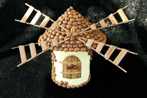 Шкатулочка-мельница с кофейными зернами своими руками Шкатулочка-мельница с кофейными зернами своими руками